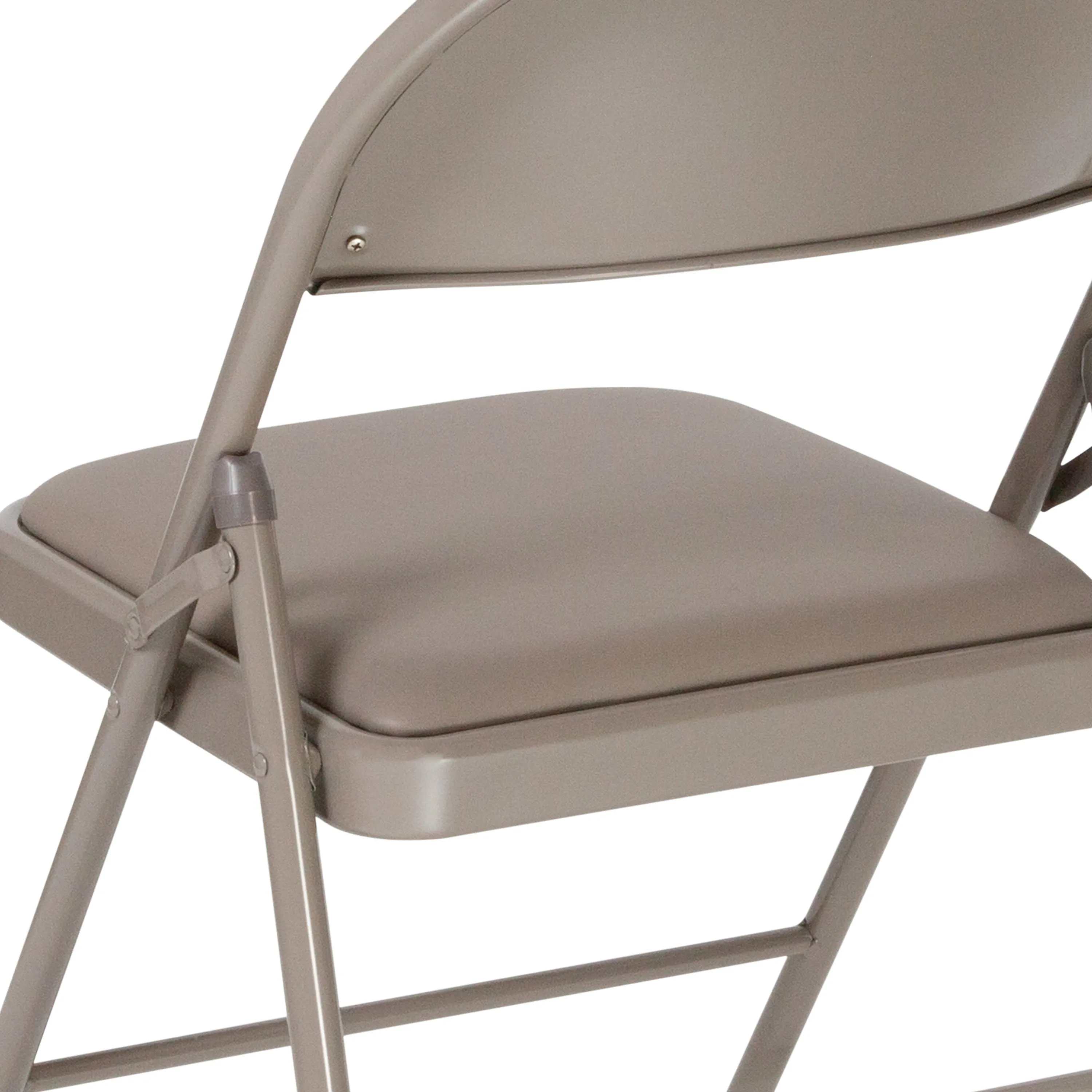 HERCULES Series Double Braced Vinyl Folding Chair